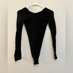 Commando ballet back body suit